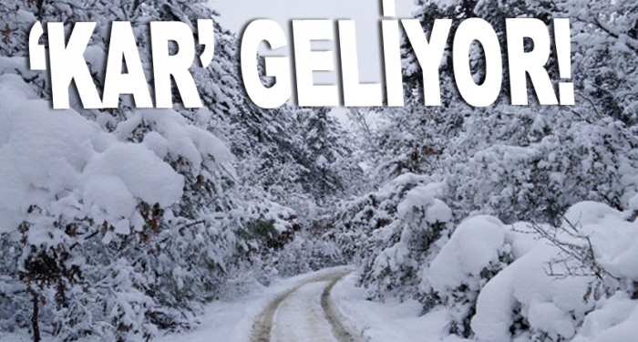 KAR GELİYOR
