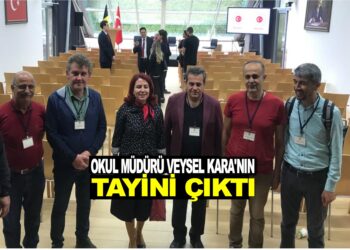 OKUL MÜDÜRÜ VEYSEL KARA’NIN TAYİNİ ÇIKTI