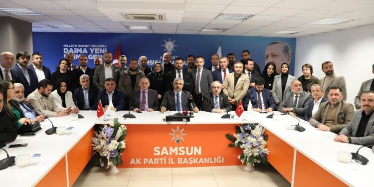AK PARTİ SAMSUN İL BAŞKANI ERSAN AKSU GÖREVİNDEN  İSTİFA ETTİ