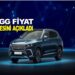 TOGG FİYAT LİSTESİNİ AÇIKLADI