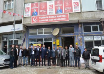 YENİDEN REFAH PARTİSİ SAMSUN MİLLETVEKİLİ ADAYLARI ASARCIK İLÇESİNE GELDİ