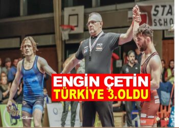ENGİN ÇETİN TÜRKİYE 3.OLDU
