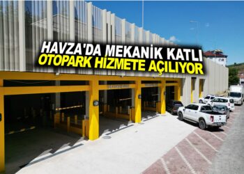 HAVZA MEKANİK KATLI OTOPARK  HİZMETE AÇILIYOR…