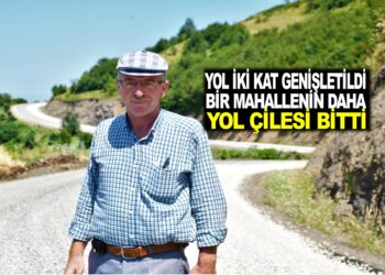YOL İKİ KAT GENİŞLETİLDİ… BİR MAHALLENİN DAHA YOL ÇİLESİ BİTTİ