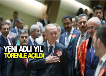 YENİ ADLİ YIL TÖRENLE AÇILDI