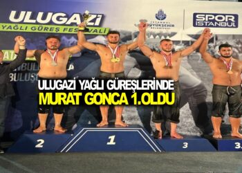 MURAT GONCA: ULUGAZİ YAĞLI GÜREŞLERİNDE 1. OLDU