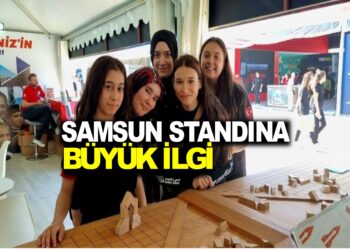 SAMSUN STANDINA BÜYÜK İLGİ