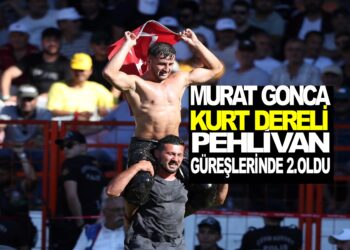 MURAT GONCA KURT DERELİ PEHLİVAN YAĞLI GÜREŞLERİNDE 2.OLDU