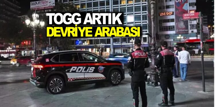 TOGG ARTIK DEVRİYE ARABASI!