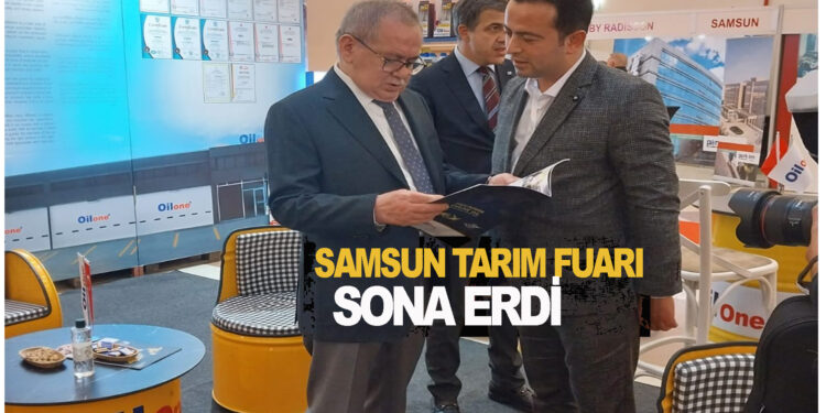 SAMSUN TARIM FUARI SONA ERDİ