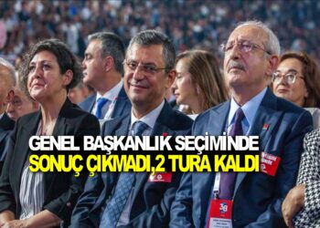 SON DAKİKA : CHP GENEL BAŞKANLIK SEÇİMİ 2.TURA KALDI