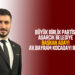 BBP ASARCIK BELEDİYE BAŞKAN ADAYI AVUKAT BAYRAM KOCADAYI OLDU