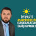 İYİ PARTİ ASARCIK BELEDİYE BAŞKAN ADAYI BARIŞ OYPAN OLDU