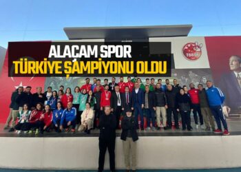 ALAÇAMSPOR TÜRKİYE ŞAMPİYONU OLDU