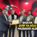 BAŞKAN ŞERİF KILAĞUZ MAZBATASINI ALDI