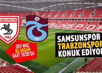 SAMSUNSPOR BU AKŞAM  TRABZONSPOR’U KONUK EDİYOR