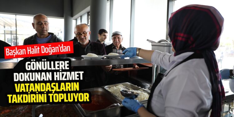 BAŞKAN HALİT DOĞAN’DAN GÖNÜLLERE DOKUNAN HİZMET
