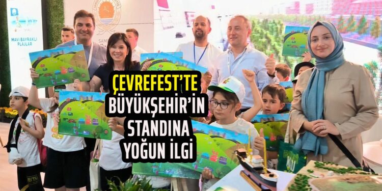 ÇEVREFEST’TE BÜYÜKŞEHİR’İN STANDINA YOĞUN İLGİ