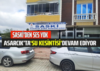 SU KESİNTİSİ ”ASARCIK’TA” DEVAM EDİYOR…