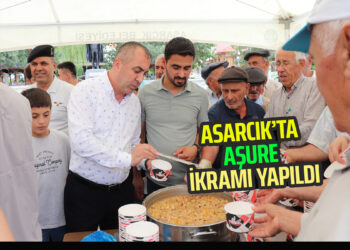 ASARCIK’TA AŞURE DAĞITIMI YAPILDI