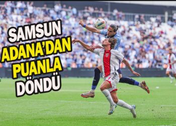 SAMSUN ADANA’DAN 3 PUANLA DÖNDÜ