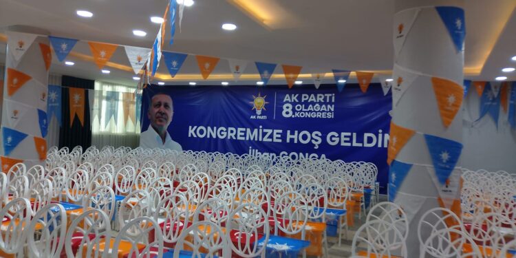 AK PARTİ ASARCIK İLÇE BAŞKANLIĞI KONGRESİ BAŞLIYOR