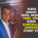 BURSA SAMDEF GENEL BAŞKANI TEMEL ERKOL BURSA ASARCIKLILAR DERNEĞİNİ ZİYARET ETTİ