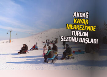 AKDAĞ KAYAK MERKEZİ’NDE TURİZM SEZONU BAŞLADI