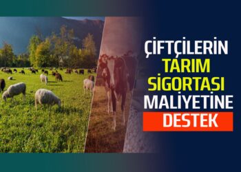 ÇİFTÇİLERİN TARIM SİGORTASI MALİYETİNE DESTEK
