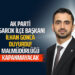 AK PARTİ ASARCIK İLÇE BAŞKANI İLHAN GONCA DUYURDU! MAL MÜDÜRLÜĞÜ KAPANMAYACAK