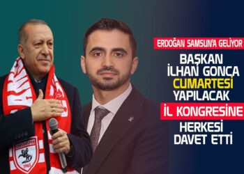BAŞKAN İLHAN GONCA CUMARTESİ YAPILACAK İL KONGRESİNE HERKESİ DAVET ETTİ