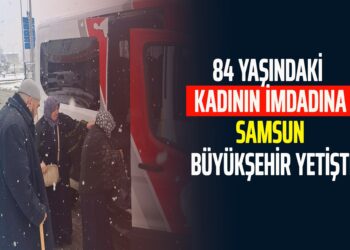 84 YAŞINDAKİ KADININ İMDADINA BÜYÜKŞEHİR YETİŞTİ