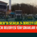 ASARCIK’TA HAVA SICAKLIĞI 24 DERECEYİ GÖRDÜ BELEDİYE TÜM  SOKAKLARI YIKADI