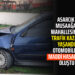 ASARCIK MUSAAĞA MAHALLESİNDE TRAFİK KAZASI YAŞANDI SÜRÜCÜ HAFİF YARALANDI