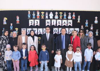 ASARCIK KAYMAKAMI ”AHMET TAYYİP KORKMAZ” BAYRAM ÖNCESİ ÇOCUK ŞENLİĞİNE KATILDI