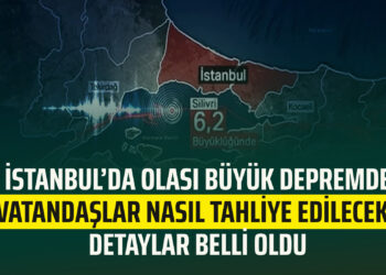 İSTANBUL’DA OLASI BÜYÜK DEPREMDE VATANDAŞLAR NASIL TAHLİYE EDİLECEK? DETAYLAR BELLİ OLDU