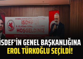 İSDEF’İN GENEL BAŞKANLIĞINA EROL TÜRKOĞLU SEÇİLDİ!