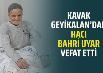 HACI BAHRİ UYAR VEFAT ETTİ