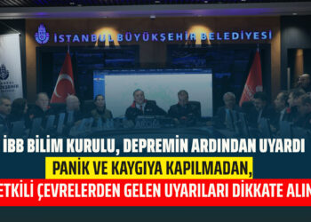 İBB BİLİM KURULU, DEPREMİN ARDINDAN UYARDI