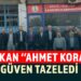 BAŞKAN ”AHMET KORAL” GÜVEN TAZELEDİ