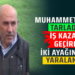 MUHAMMET BİGEÇ TARLADA İŞ KAZASI GEÇİRDİ İKİ AYAĞINDAN YARALANDI!