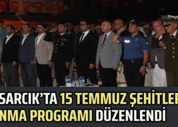 ASARCIK’TA 15 TEMMUZ ŞEHİTLERİ ANMA PROGRAMI DÜZENLENDİ