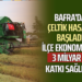 BAFRA’DA ÇELTİK HASADI BAŞLADI İLÇE EKONOMİSİNE 3 MİLYAR TL KATKI SAĞLIYOR