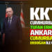 KKTC CUMHURBAŞKANI TUFAN ERHÜRMAN ANKARA’DA CUMURBAŞKANI ERDOĞAN İLE GÖRÜŞTÜ