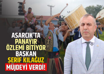 ASARCIK’TA PANAYIR ÖZLEMİ BİTİYOR BAŞKAN ŞERİF KILAĞUZ MÜJDEYİ VERDİ!