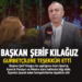 BAŞKAN KILAĞUZ’DAN TEŞEKKÜR MESAJI