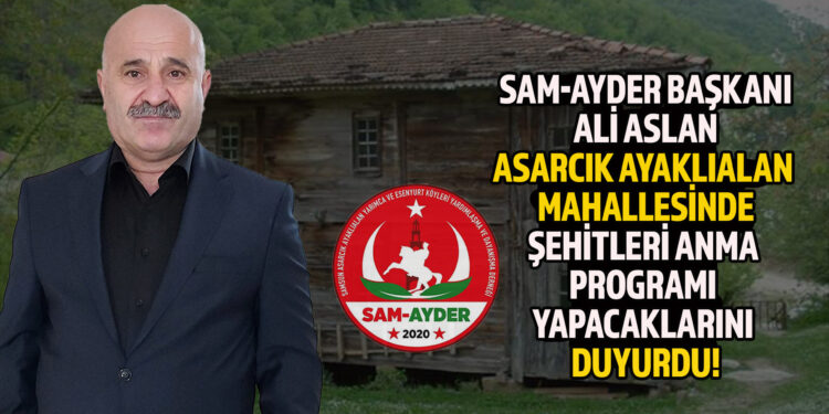 TARİH KOKAN CAMİNİN GÖLGESİNDE VEFA: ASARCIKLILAR ŞEHİTLERİNİ DUALARLA ANIYOR!