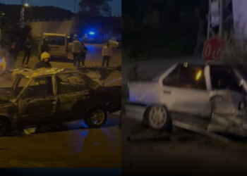 ASRCIK’TA KORKUTAN KAZA : KAZADA 1 KİŞİ YARALANDI!