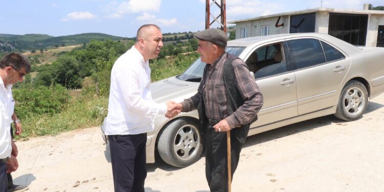 ASARCIK BELEDİYE BASKANI ŞERİF KILAĞUZ İMAMLI MAHALLESİNDE: ”SÖZ VERDİK” YERİNE GETİRİYORUZ!