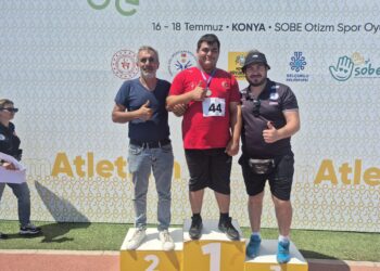 Samsunlu Özel Sporcu Bilal Güneş’ten Konya’da Çifte Altın Madalya!